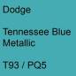 Preview: Dodge, Tennessee Blue Metallic, T93 / PQ5.